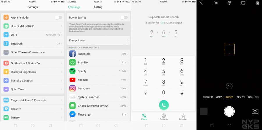 OPPO-F5-Youth-Software