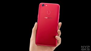 oppo f5 red