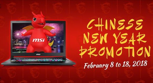 MSI Chinese New Year promo 2018
