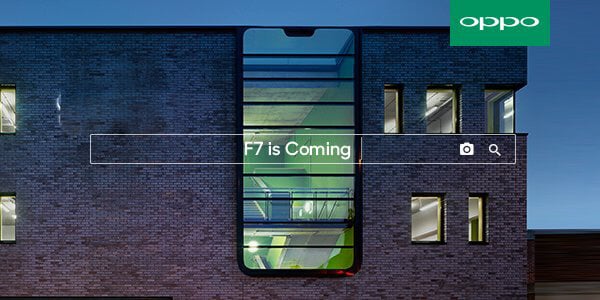 OPPO F7 teasers