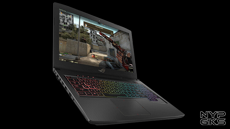 asus rog strix gl703 intel 8th-gen