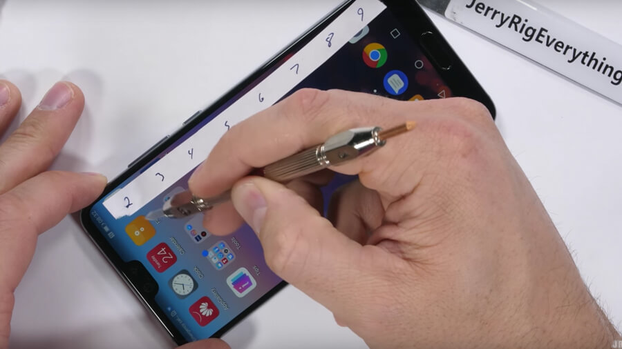 huawei p20 pro durability test