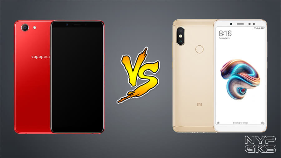Oppo f5 youth vs xiaomi redmi note 5a prime