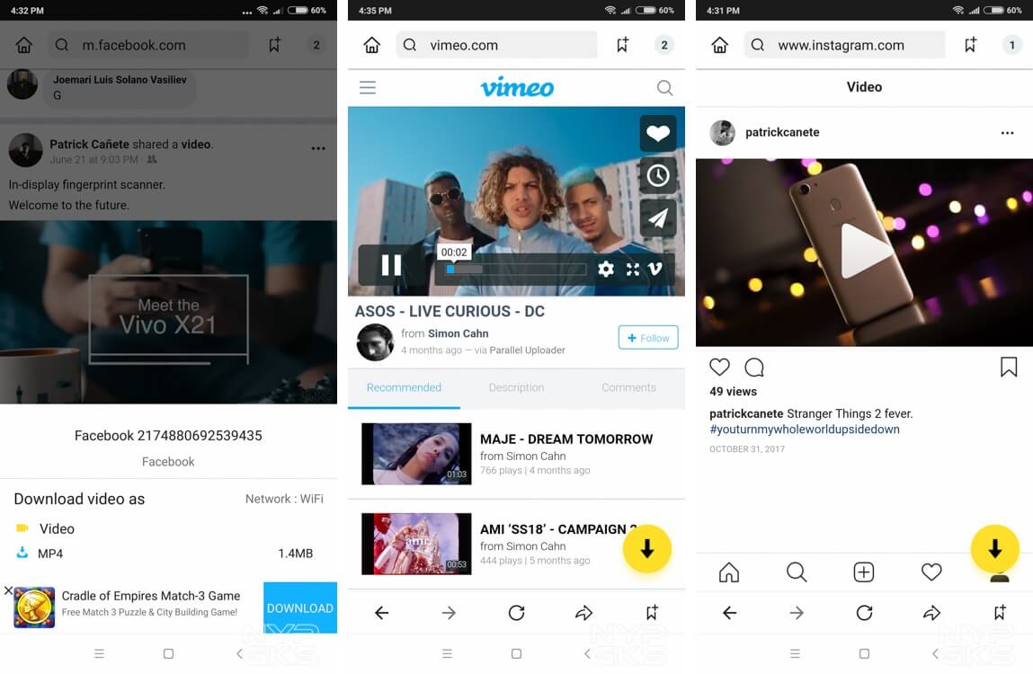 snaptube-facebook-download