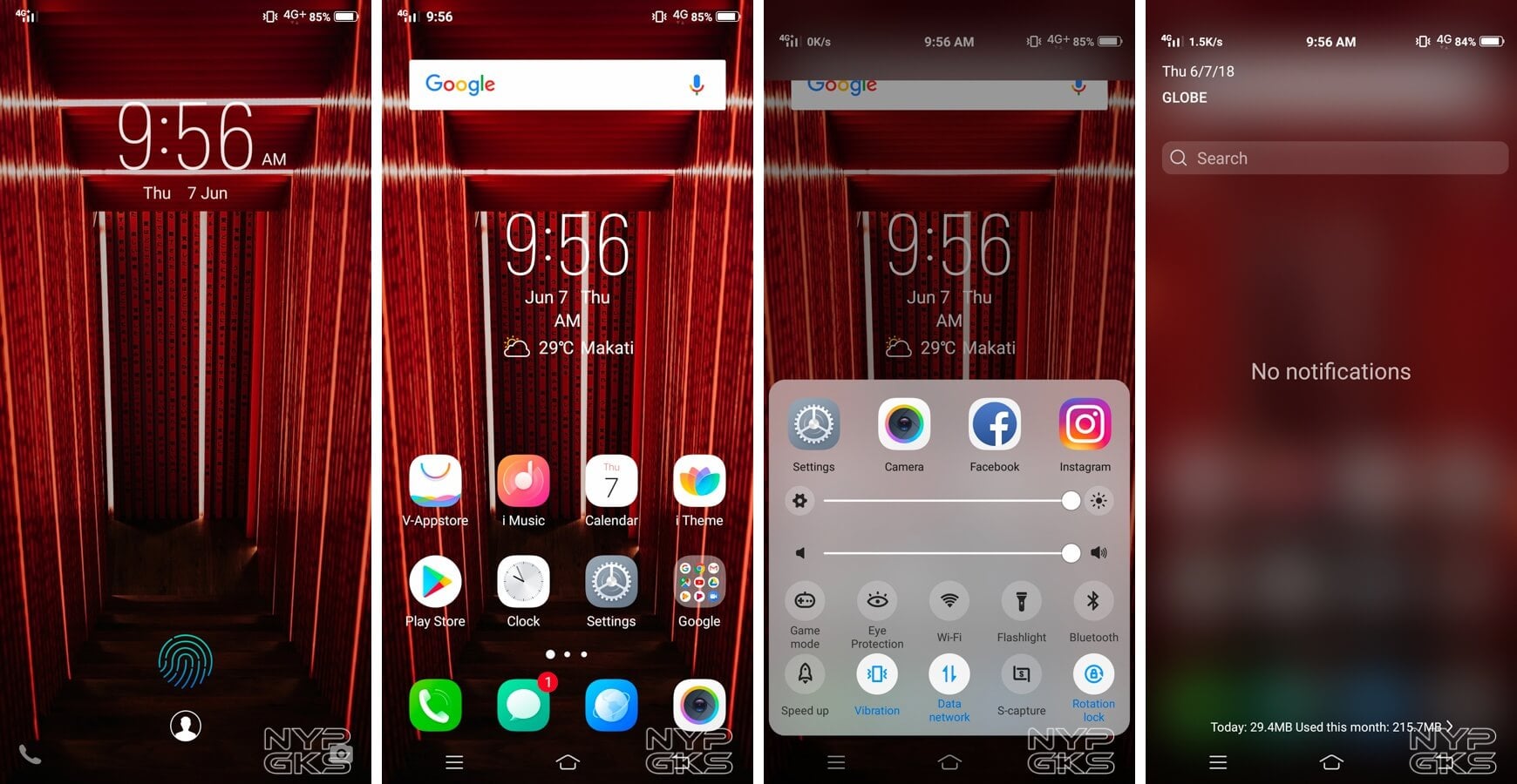 Vivo X21 FunTouch OS 
