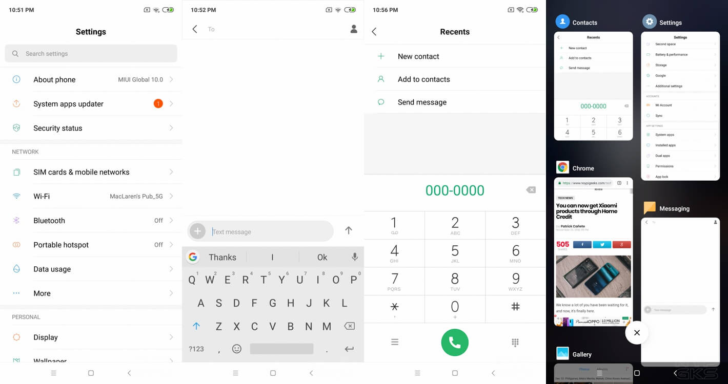 Xiaomi-Mi-8-Lite-interface-Android-9-Pie