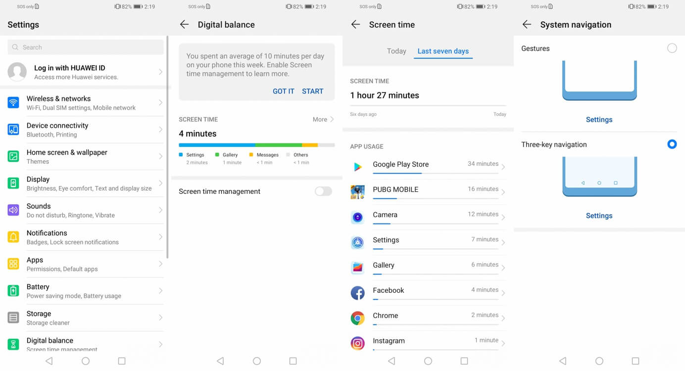 Huawei-Y6-Pro-2019-interface
