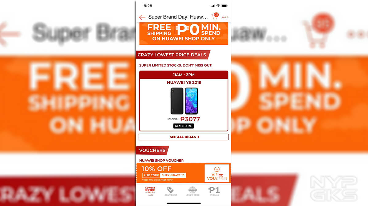 huawei-y5-2019-shopee-sale
