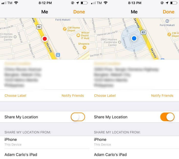 How-to-share-location-iPhone-iPad