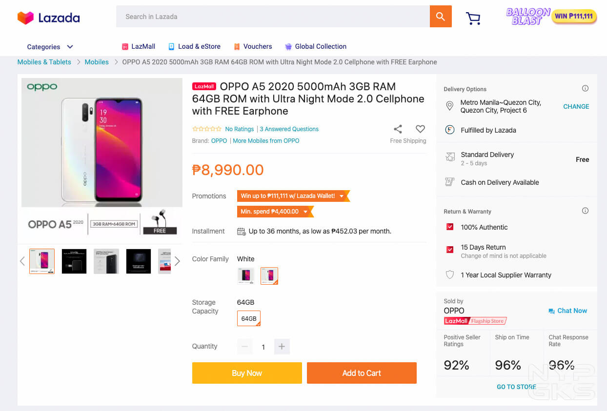 OPPO-A5-2020-3GB-64GB