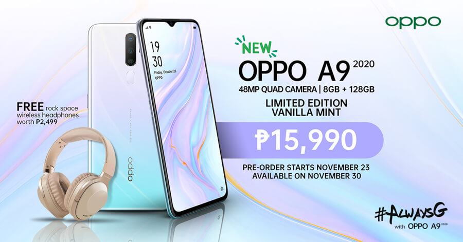 OPPO-A9-2020-Vanilla-Mint-NoypiGeeks