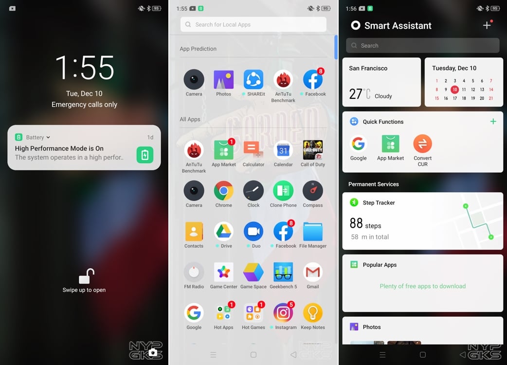 Realme-XT-review-Android-version