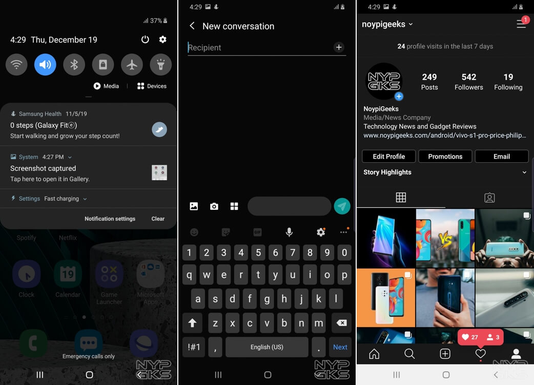 Samsung-Galaxy-A50s-Dark-Mode