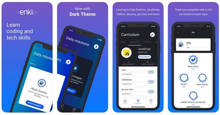 Learn programming and software development with these mobile apps ...