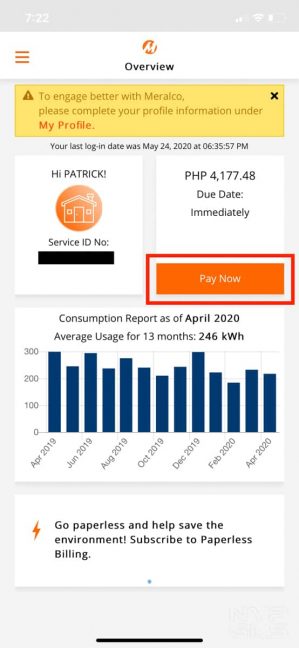 How to pay electricity bills using the MERALCO app | NoypiGeeks