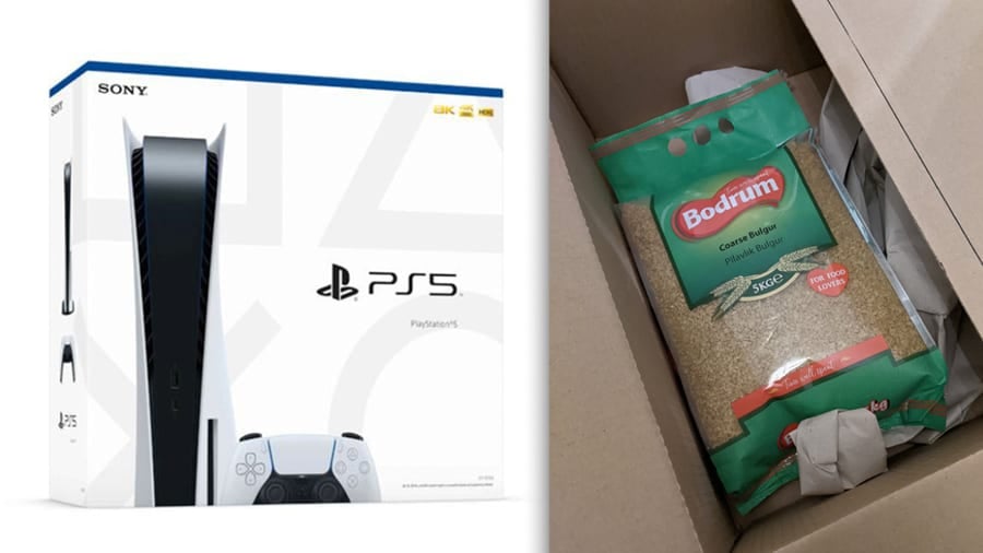 delivered-ps5-boxes-cat-food-bag-grains-noypigeeks