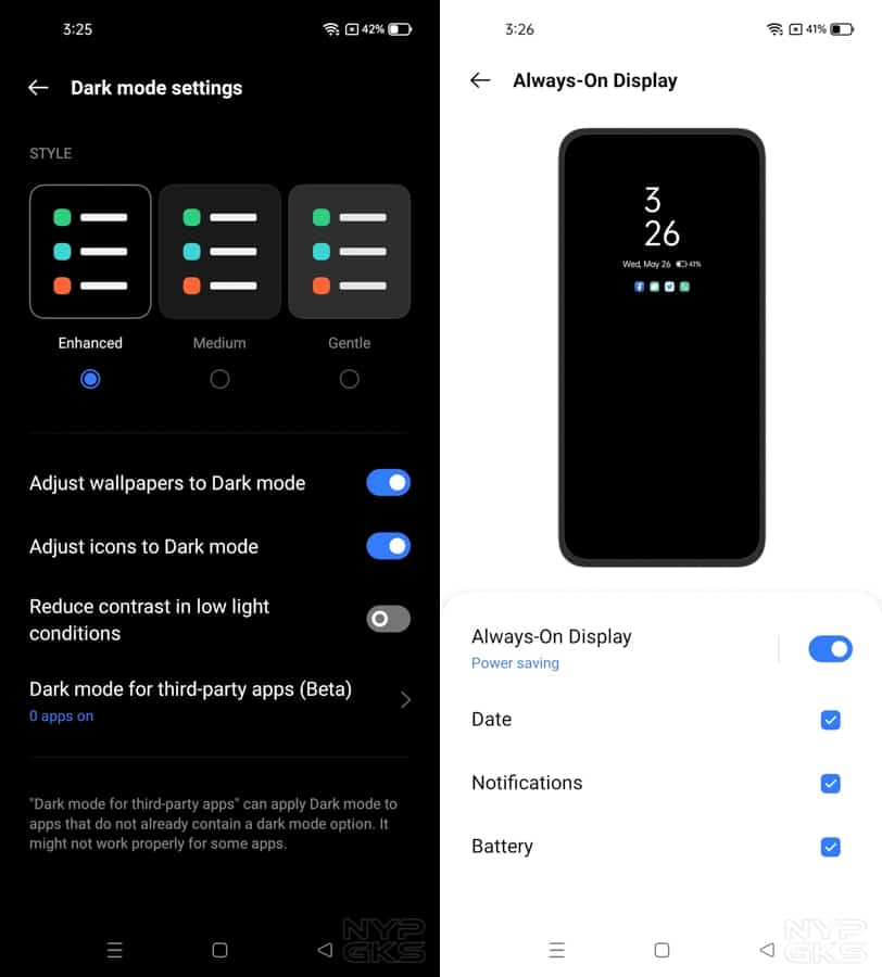 Realme-8-Dark-Mode-AOD-NoypiGeeks