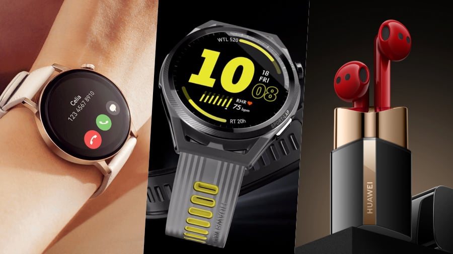 Huawei-Watch-GT-3-Runner-FreeBuds-Lipstick-NoypiGeeks