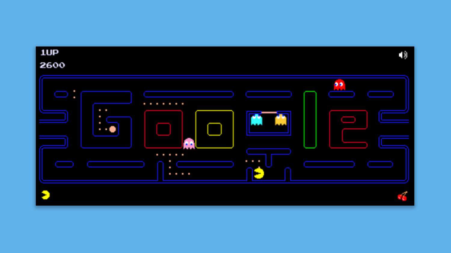 Pacman-Google-Browser-Games