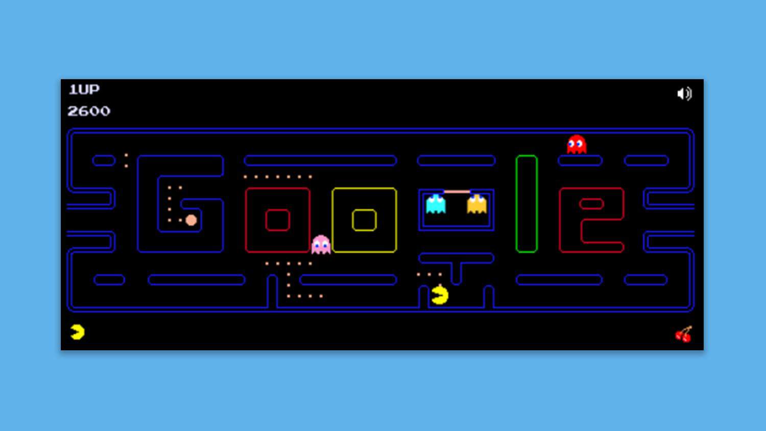 Pacman-Google-Browser-Games