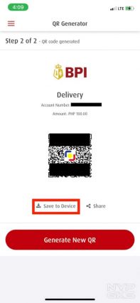 How to generate BPI QR code for easy money transfers | NoypiGeeks