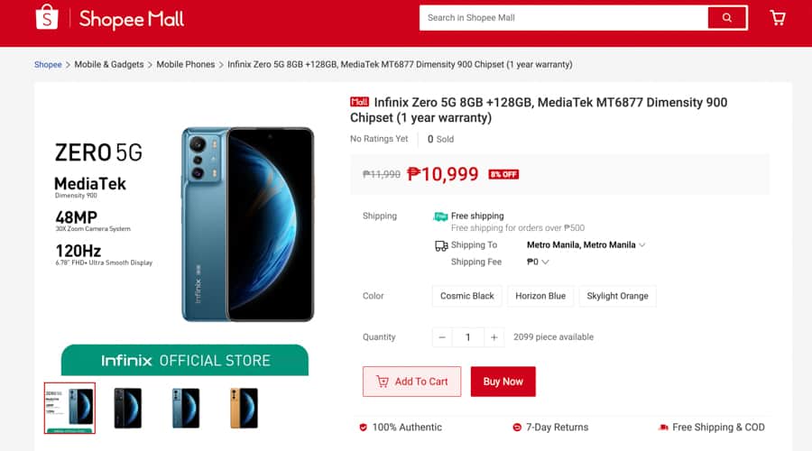 Infinix-Zero-5G-price-PH-NoypiGeeks