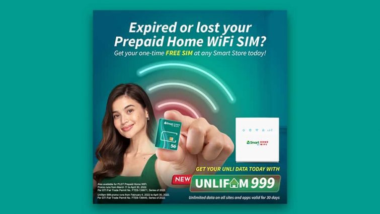 Smart Prepaid Home WiFi users can get a new SIM card for free | NoypiGeeks