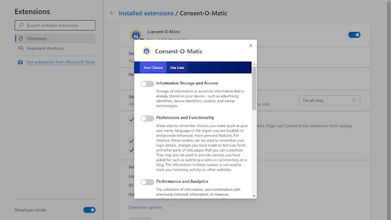 Consent-O-Matic