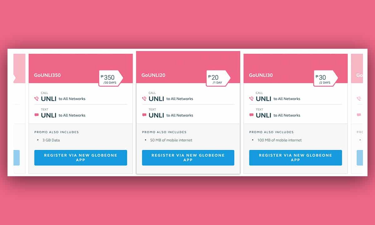 Globe-GoUNLI-promos-upgraded-unlimited-all-net-calls