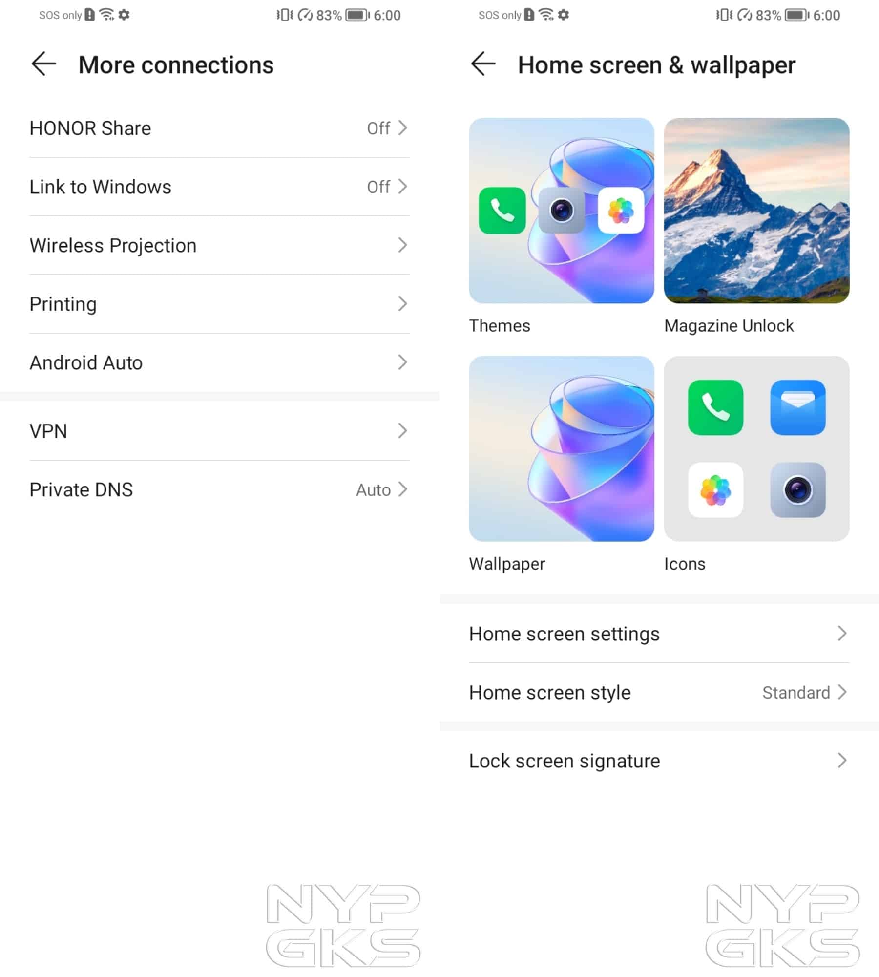HONOR-X7a-UI-Customize