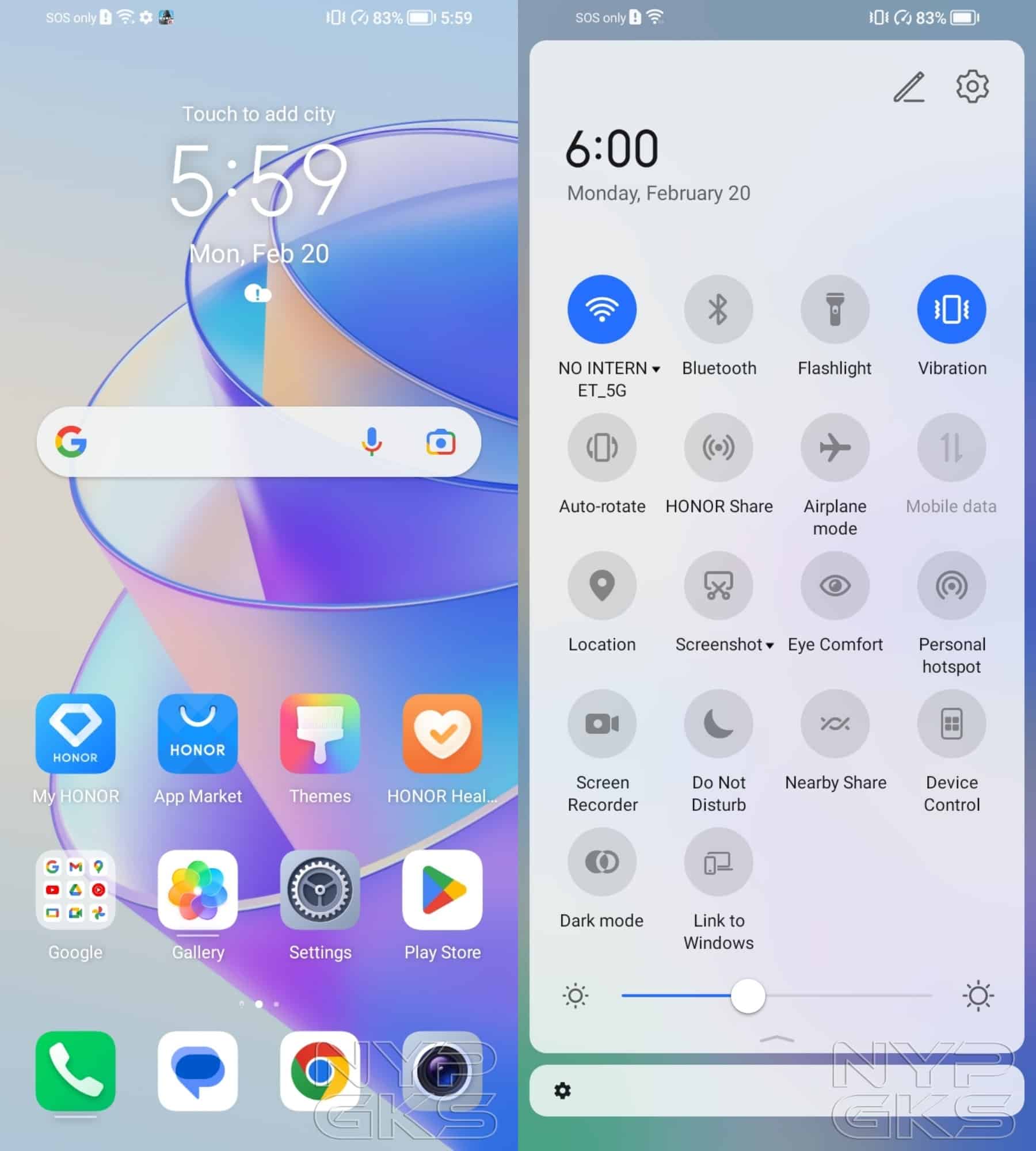 HONOR-X7a-UI