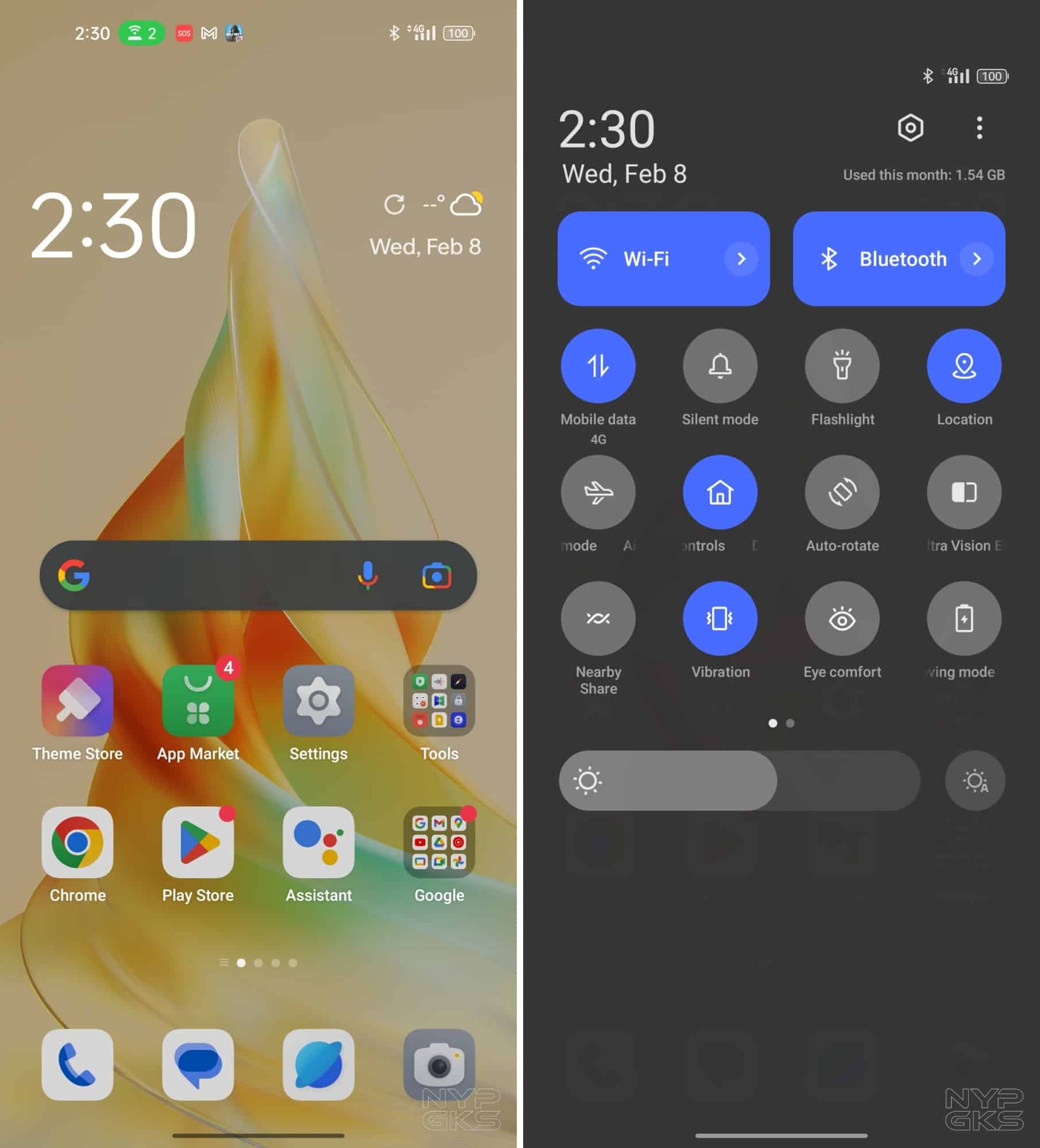 OPPO-Reno-8-T-4G-interface