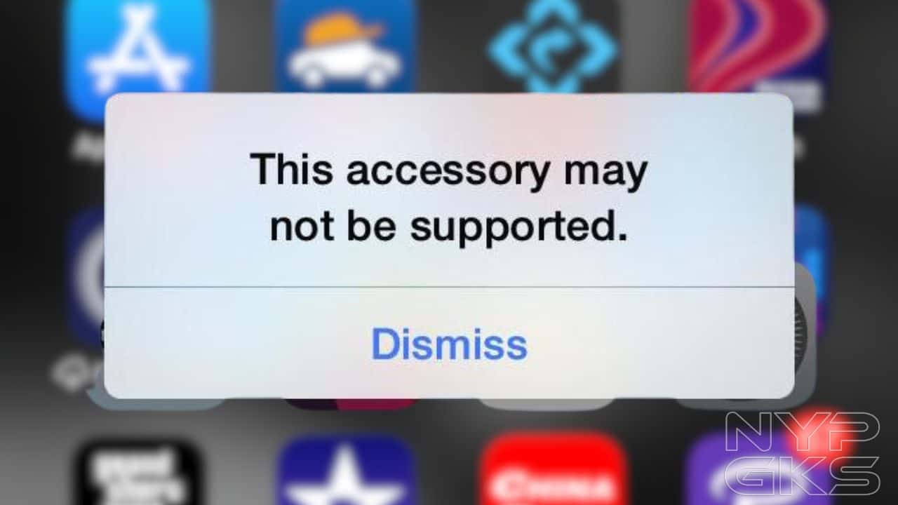 How to fix "This Accessory May Not Be Supported" error on iPhone and iPad NoypiGeeks