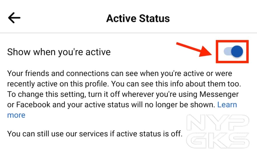 How to turn off 'Active Now' green dot status on Facebook NoypiGeeks