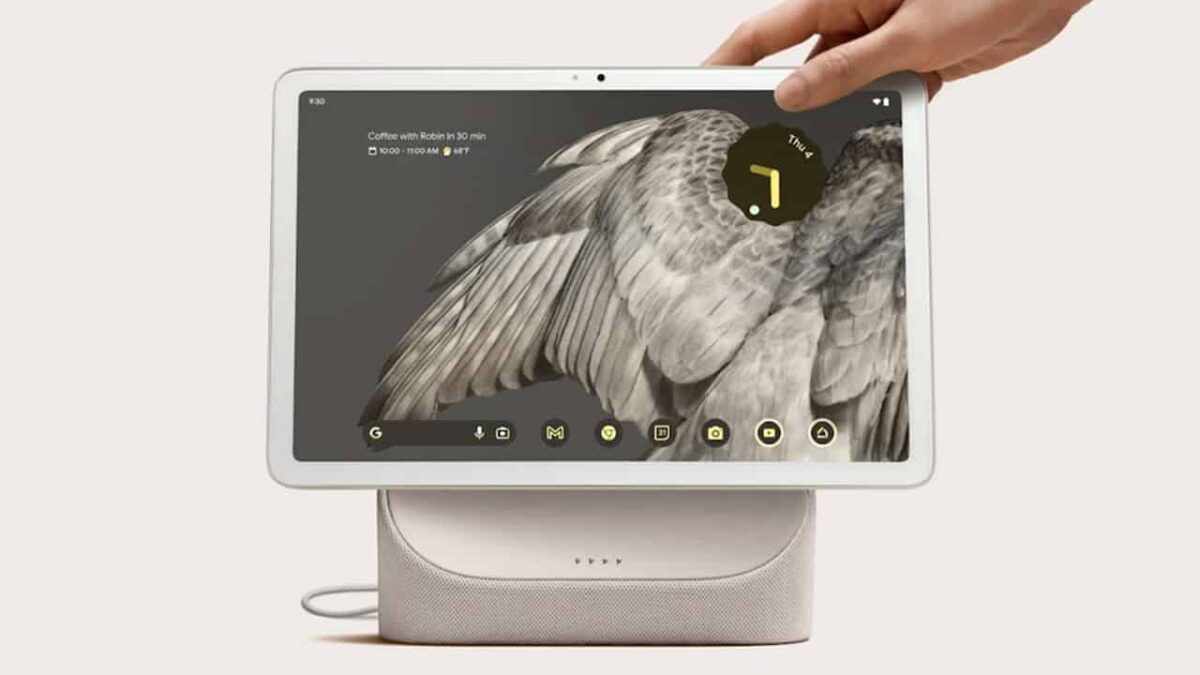 Google Pixel Tablet: 10.95-inch LCD, Tensor G2, Charging Speaker Dock ...