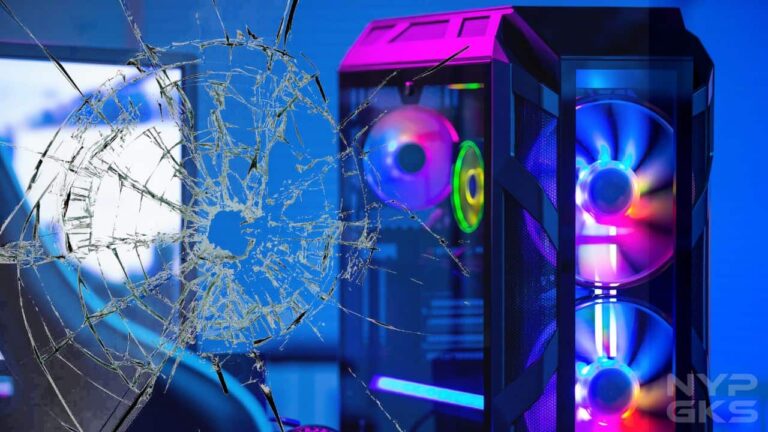 Computer Catching Glass PC case tempered glass shattered? Here's what you should do | NoypiGeeks