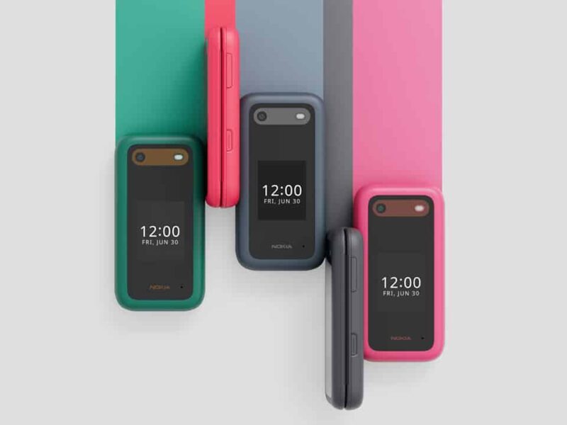Nokia-2660-Flip-Pink-Green