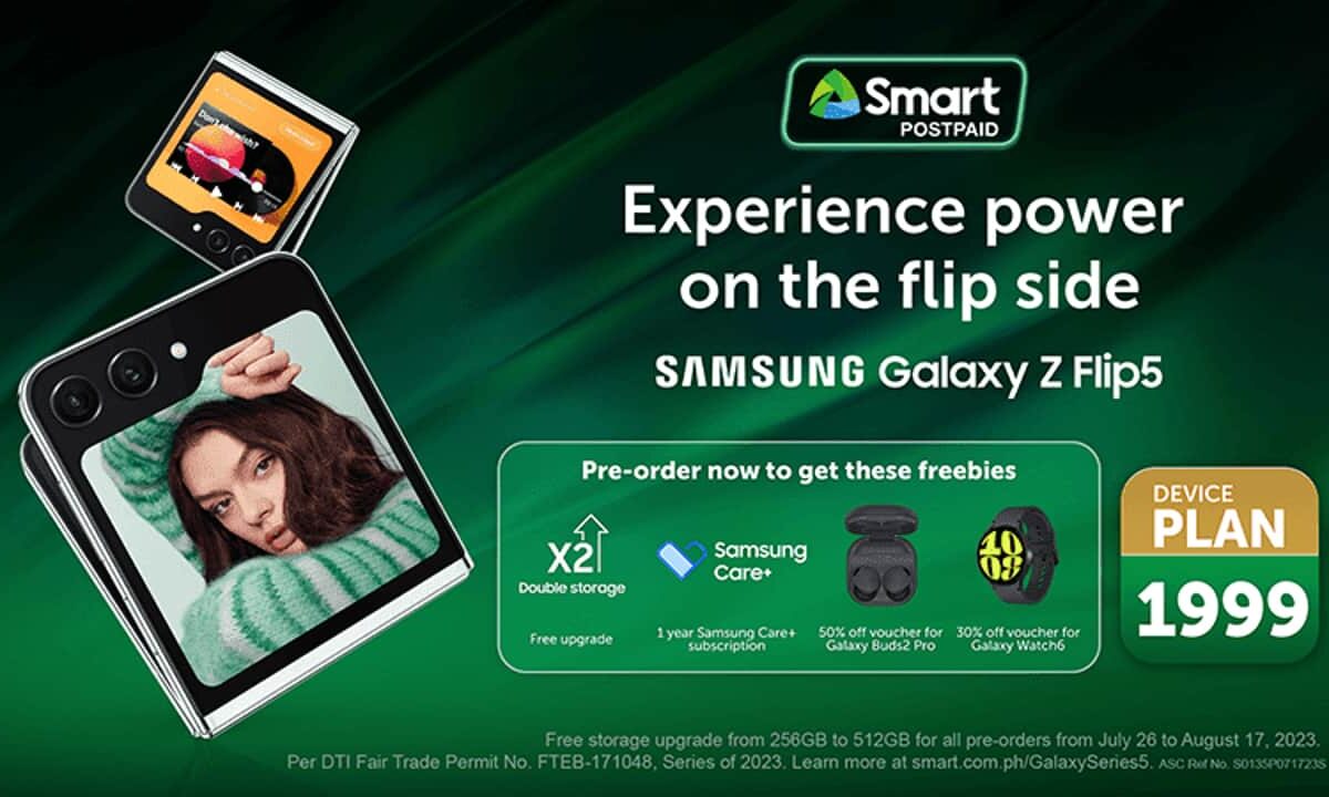 Samsung-Galaxy-Z-Flip-5-Smart-Postpaid-Plans