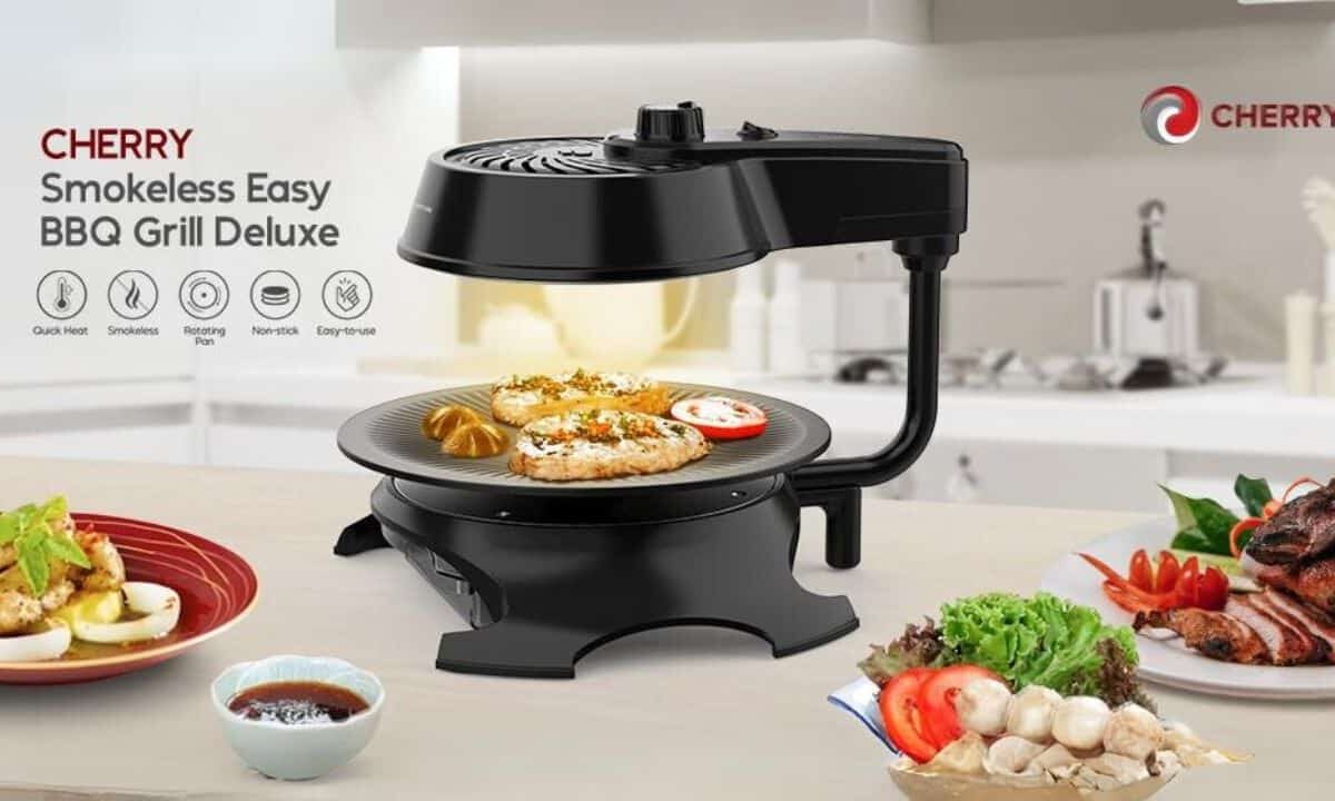 Cherry-Smokeless-Easy-BBQ-Grill-Deluxe