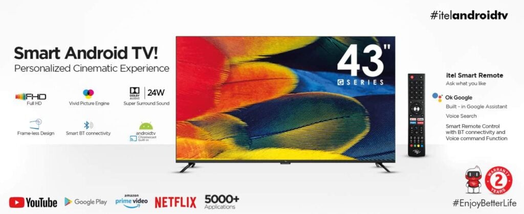 Mengupas Tuntas itel G-Series Google TV: Pengalaman Smart TV Murah Meriah yang Nggak Murahan!
