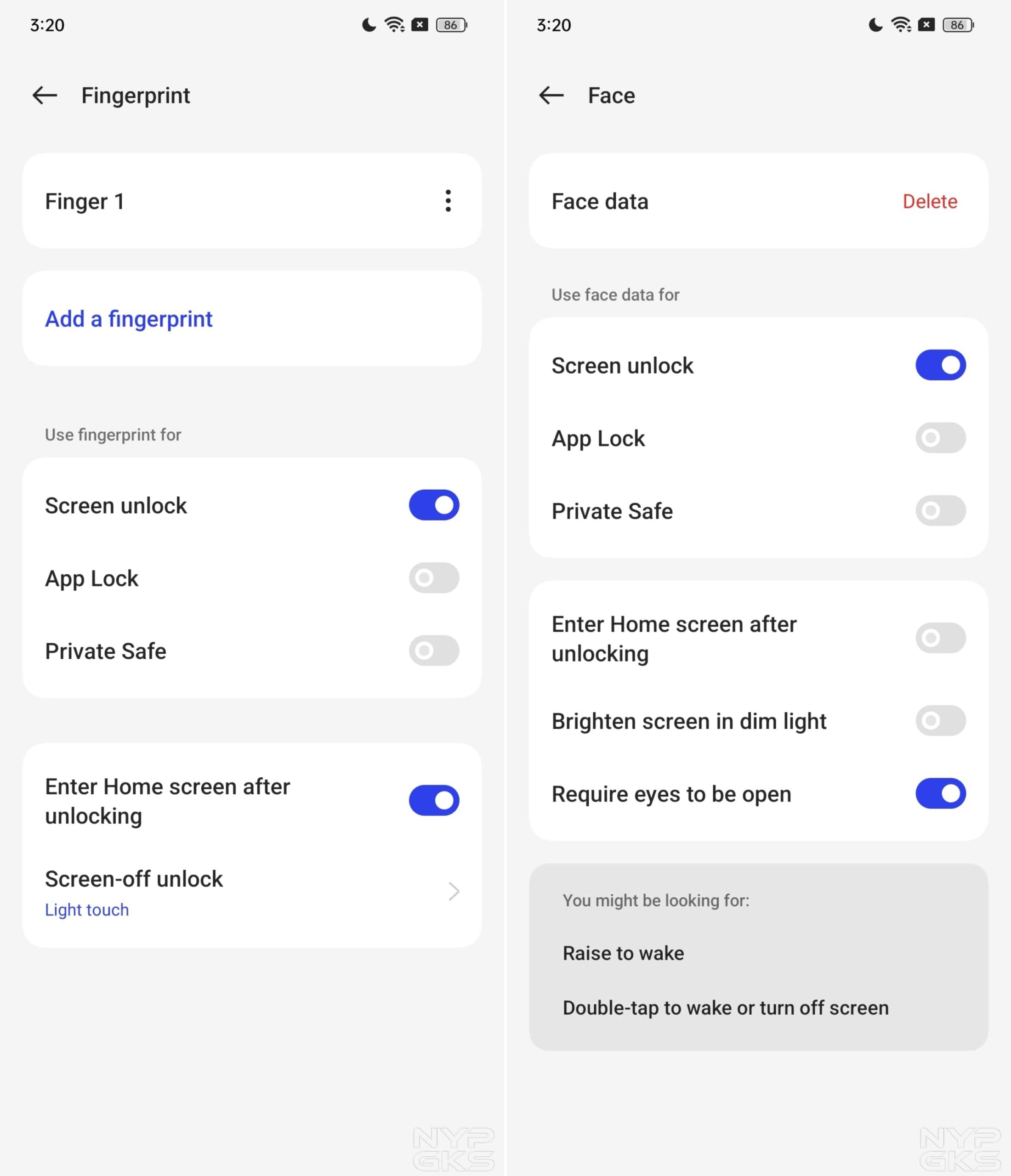 OPPO-Find-N3-Flip-Fingerprint-Face-Unlock