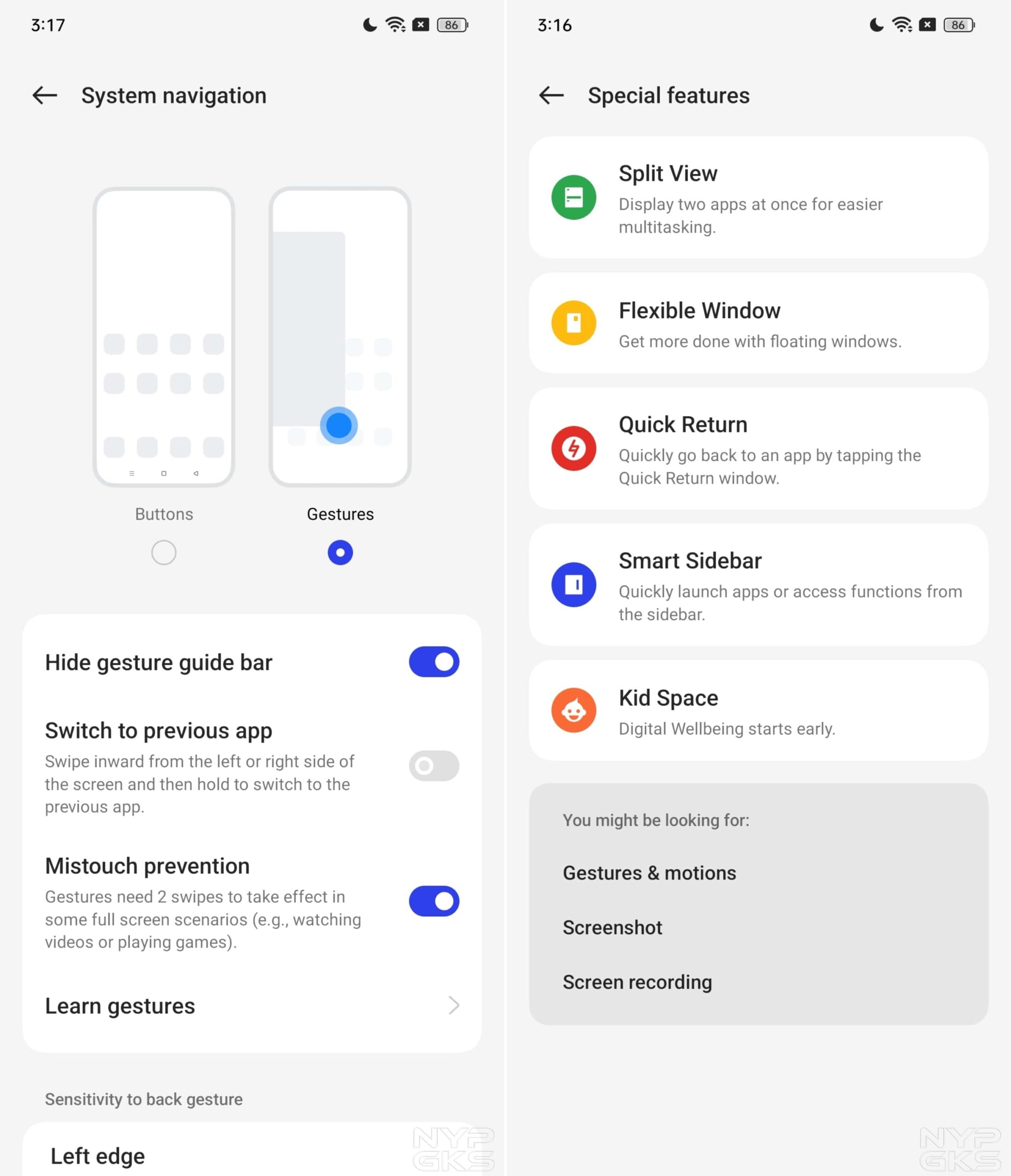 OPPO-Find-N3-Flip-Gestures