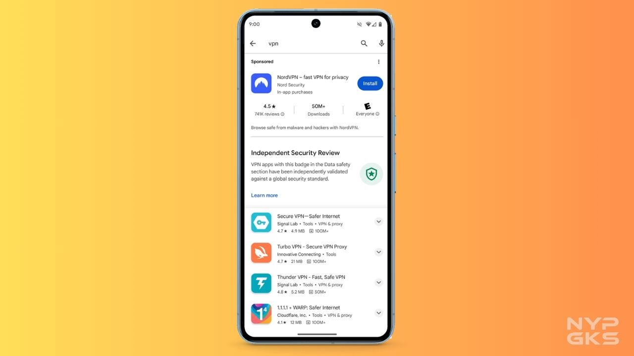 Android-VPN-Security-Audit-Badge
