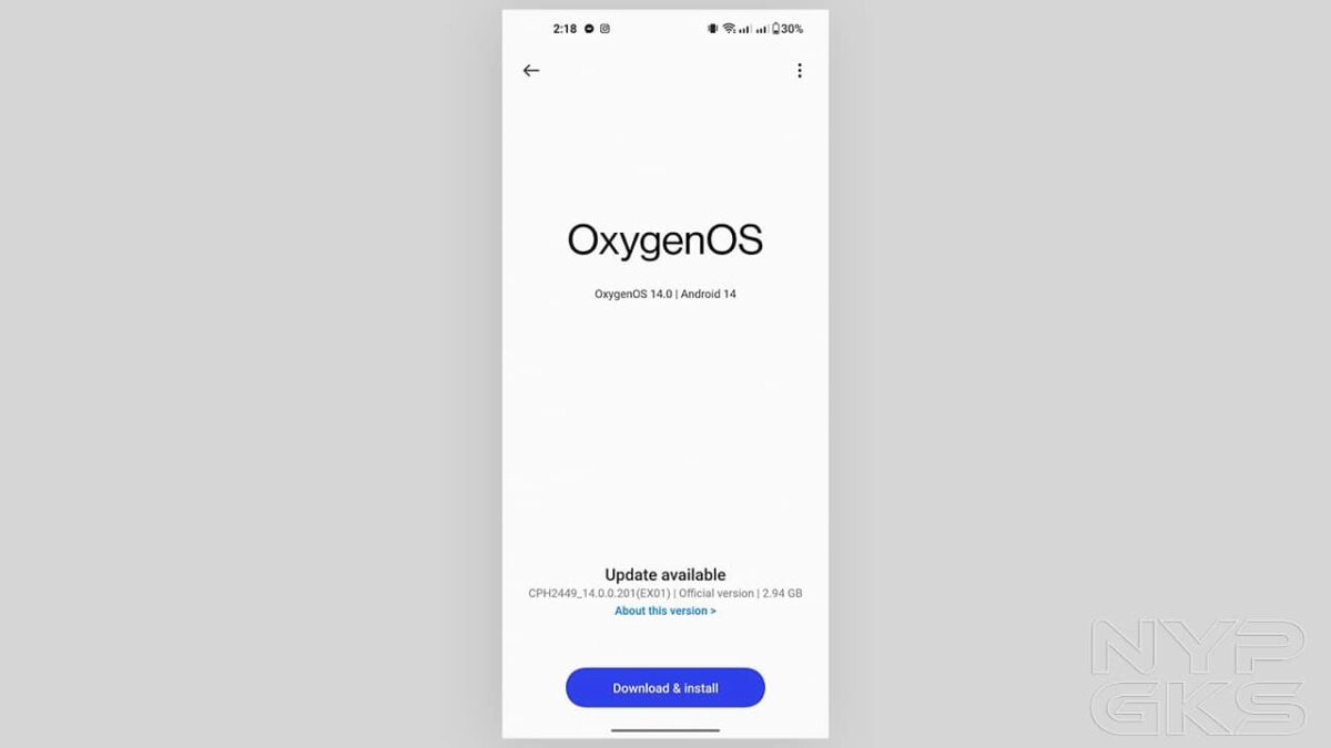 OnePlus-11-OxygenOS-14-update