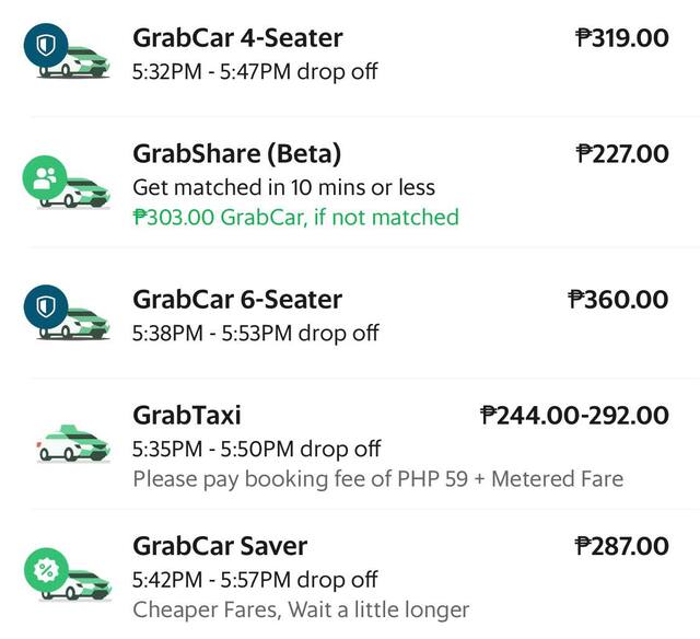 Grab-Saver-Discount-Pricing