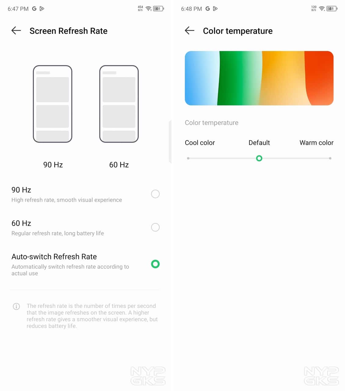 Infinix-HOT-40-Display-Settings