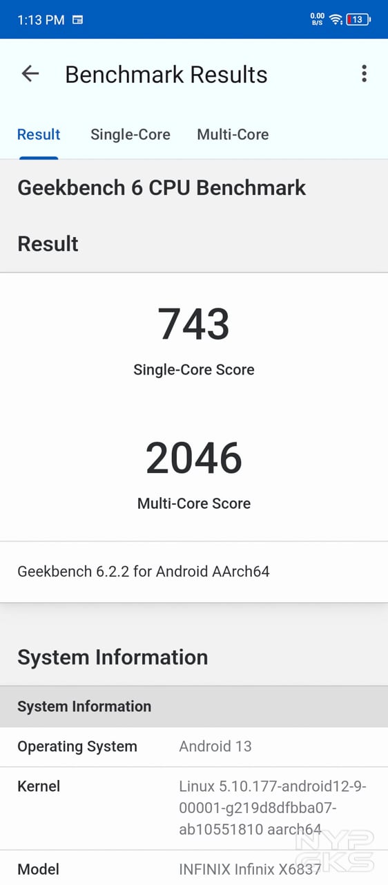 Infinix-HOT-40-Pro-Geekbench
