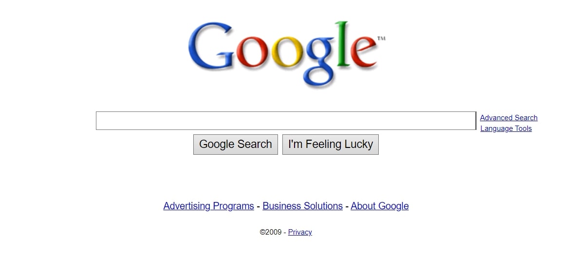 Old-Google-Search-Versions