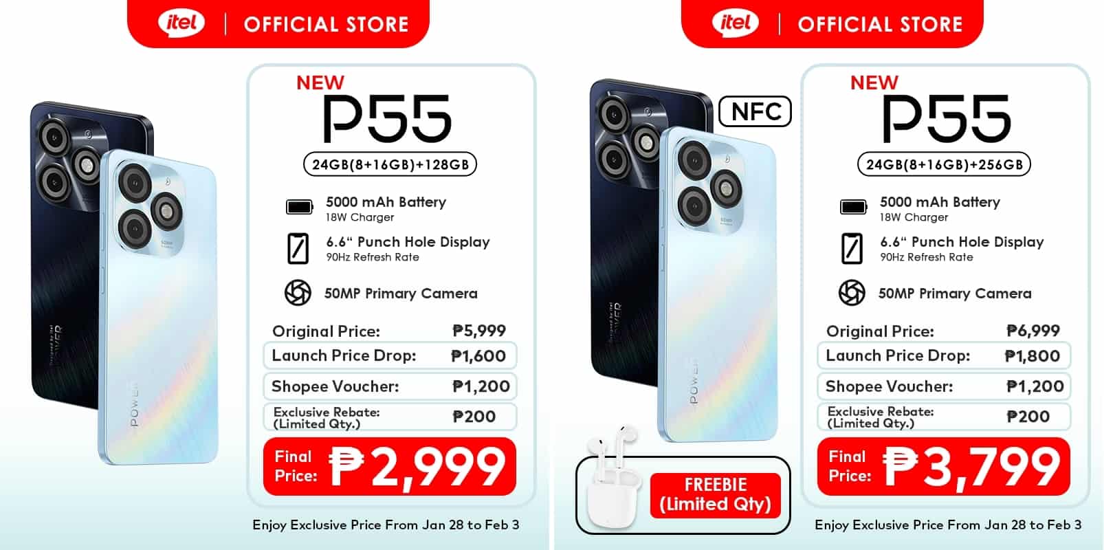 itel-P55-4G-price-Philippines