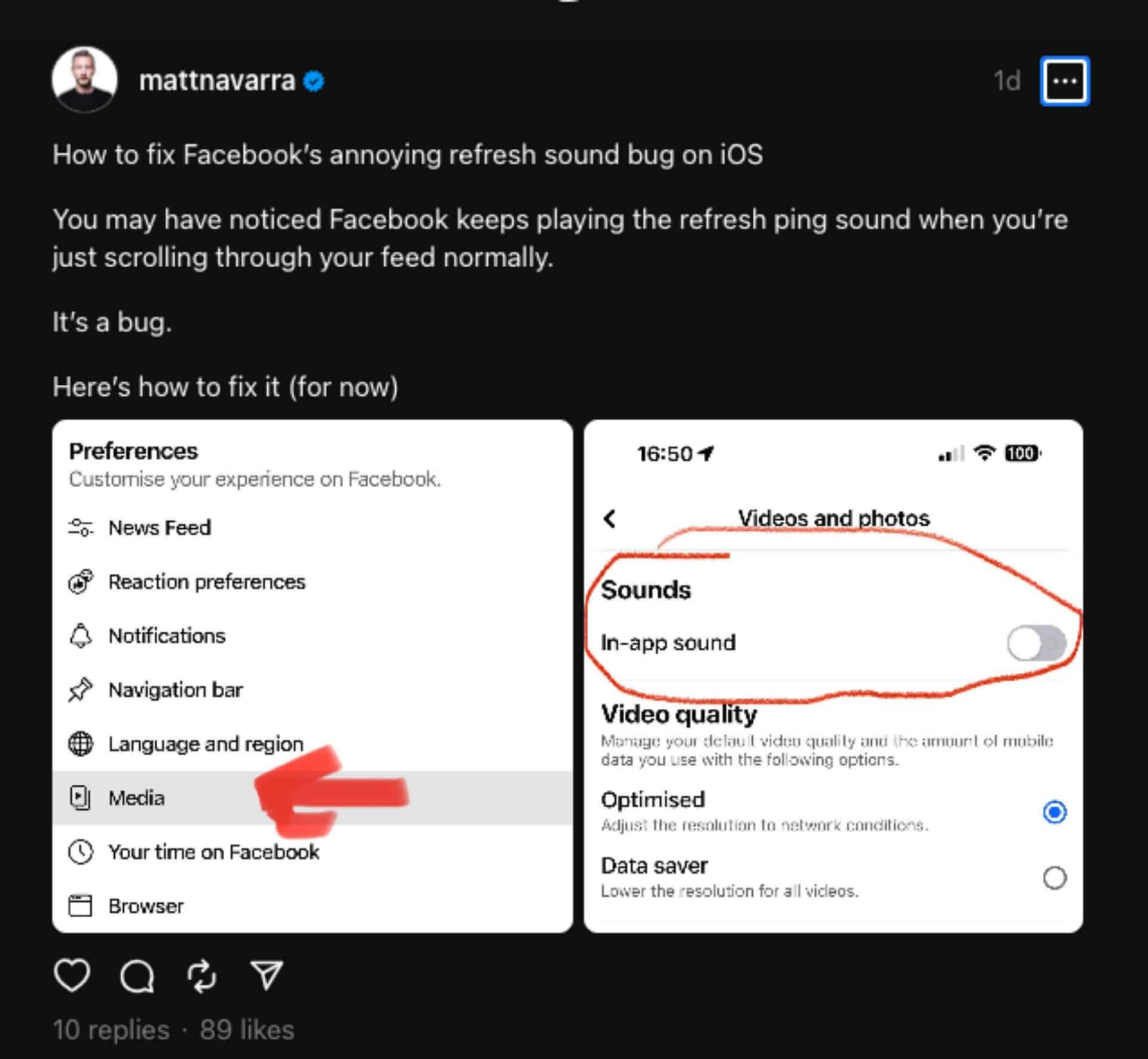 Fix-Facebook-refresh-sound-bug-iOS-NoypiGeeks
